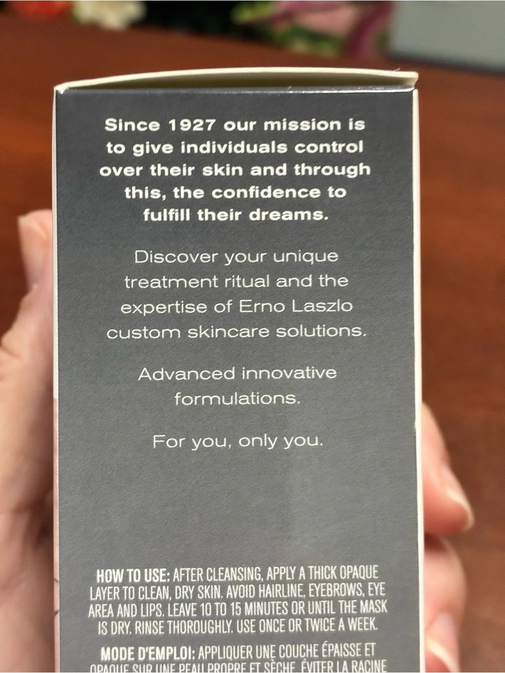 🖤 Erno Laszlo Exfoliate & Detox Clay Mask 3.3 oz NIB sealed